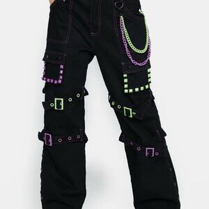 THE GRAVE GIRLS- SKATER BOY CARGO PANTS